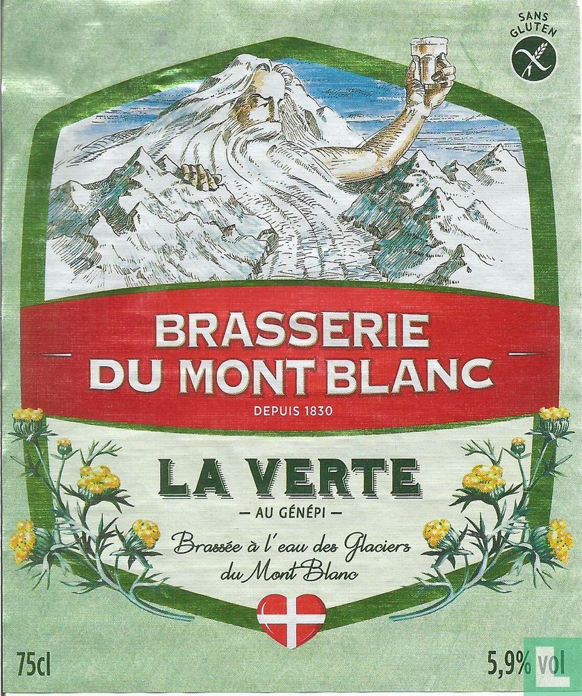 MONT BLANC VERTE GENÉPI